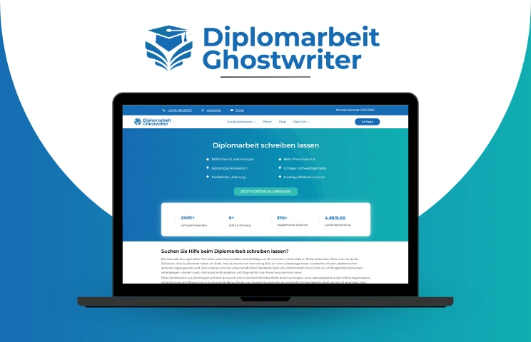 Diplomarbeit Ghostwriter